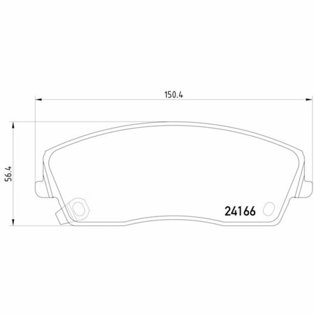 Pagid Brakes Chry 300 15-05/Dodge Challenger 15-09/Ch Brake Pad Set-D, 355011901 355011901